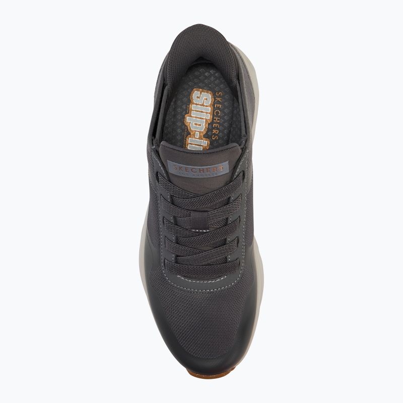 Buty męskie SKECHERS Uno Tres-Air Necessairy Comfort charcoal 5