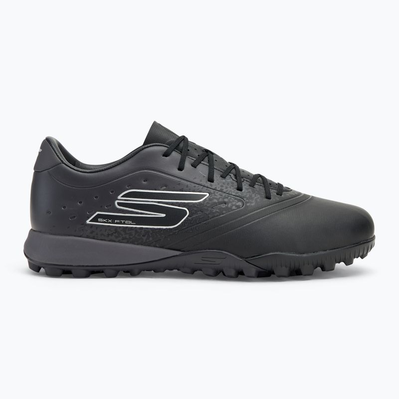 Buty piłkarskie męskie SKECHERS Razor Academy Gold 1.5 TF black/silver 2