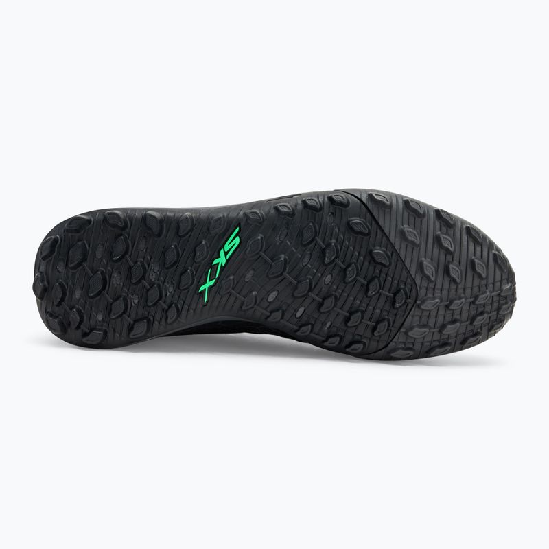 Buty piłkarskie męskie SKECHERS SKX Academy Gold 1.5 TF black/silver 4