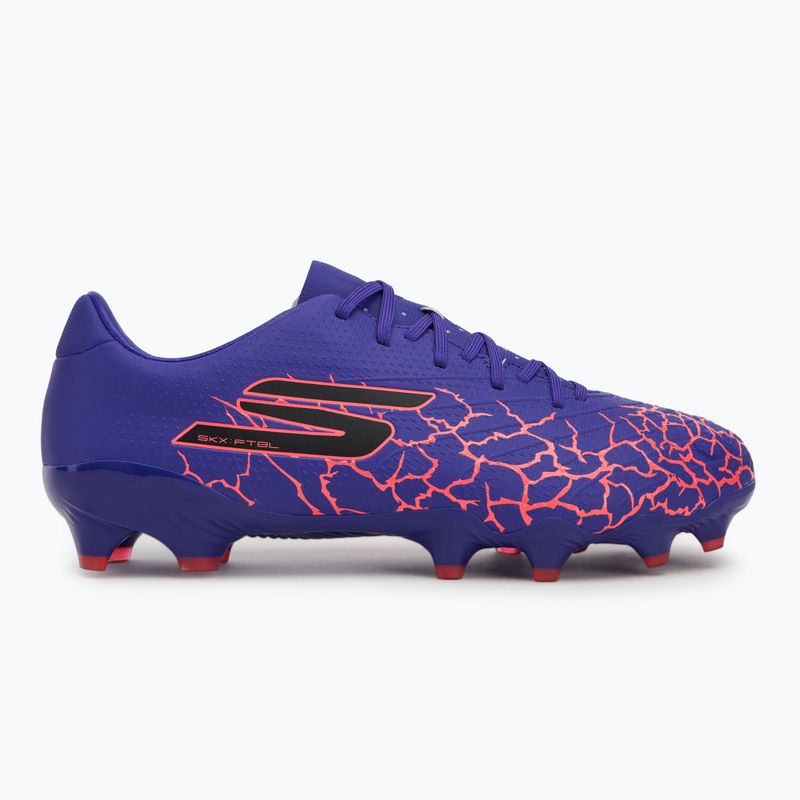 Buty piłkarskie męskie SKECHERS SKX Academy Gold 1.5 FG purple 2