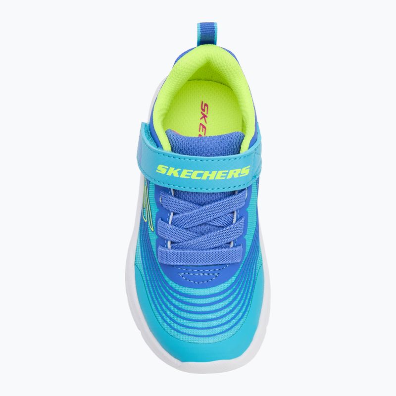 Buty dziecięce SKECHERS Microspec Advance turquoise 5