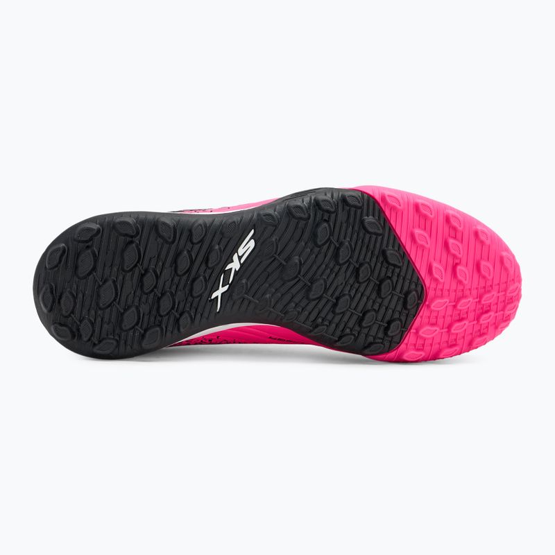 Buty piłkarskie dziecięce SKECHERS Razor Gold 1.5 TF black/pink 4