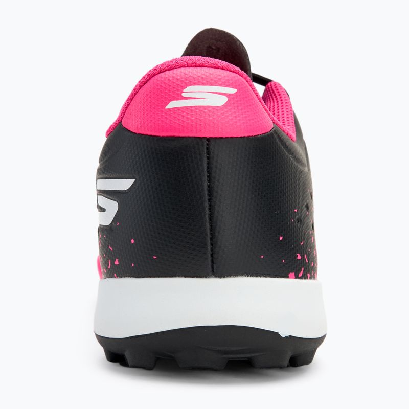 Buty piłkarskie dziecięce SKECHERS Razor Gold 1.5 TF black/pink 6