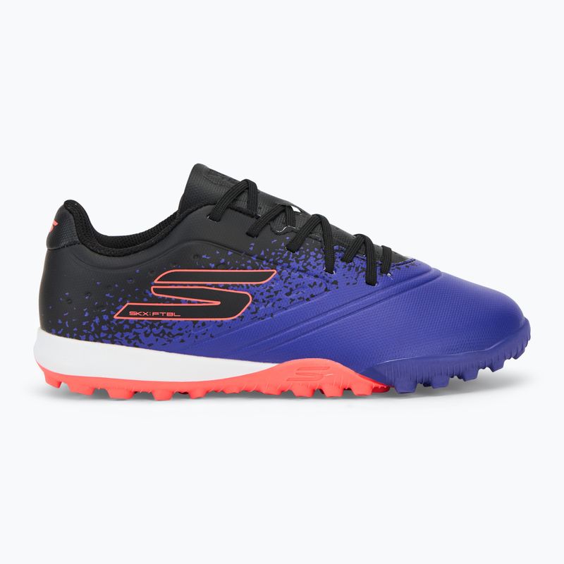 Buty piłkarskie dziecięce SKECHERS Razor Gold 1.5 TF purple 2