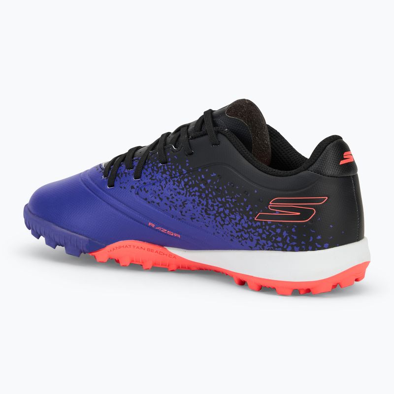 Buty piłkarskie dziecięce SKECHERS Razor Gold 1.5 TF purple 3