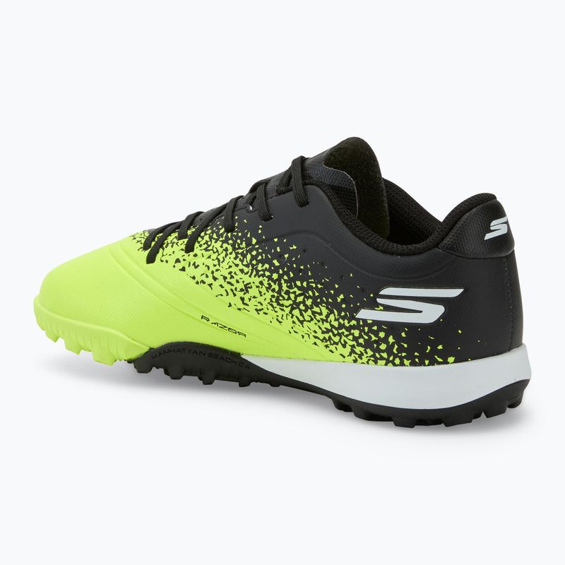 Buty piłkarskie dziecięce SKECHERS Razor Gold 1.5 TF yellow/black 3