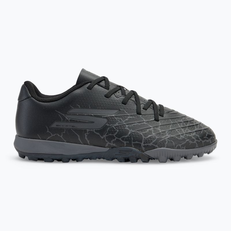 Buty piłkarskie dziecięce SKECHERS SKX Gold 1.5 TF black/silver 2