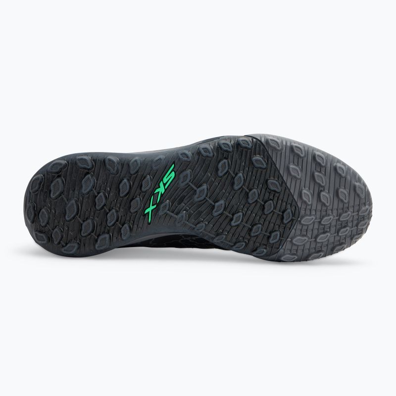 Buty piłkarskie dziecięce SKECHERS SKX Gold 1.5 TF black/silver 4