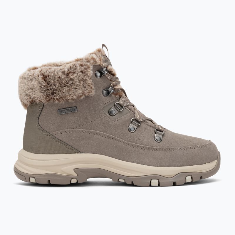 Buty damskie SKECHERS Trego Snow Worries mushroom 2