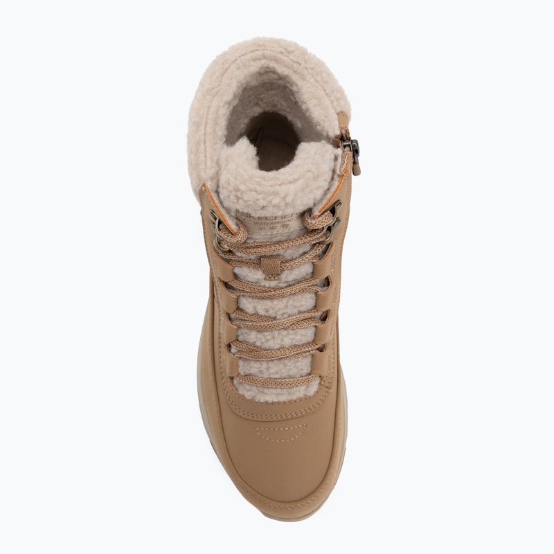 Buty damskie SKECHERS On-The-Go Stellar Alpine Adventure chestnut 5