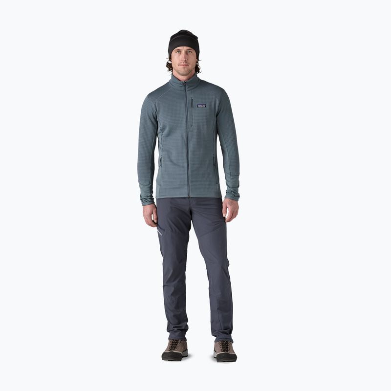 Bluza polarowa męska Patagonia R1 Hybrid utility blue 2