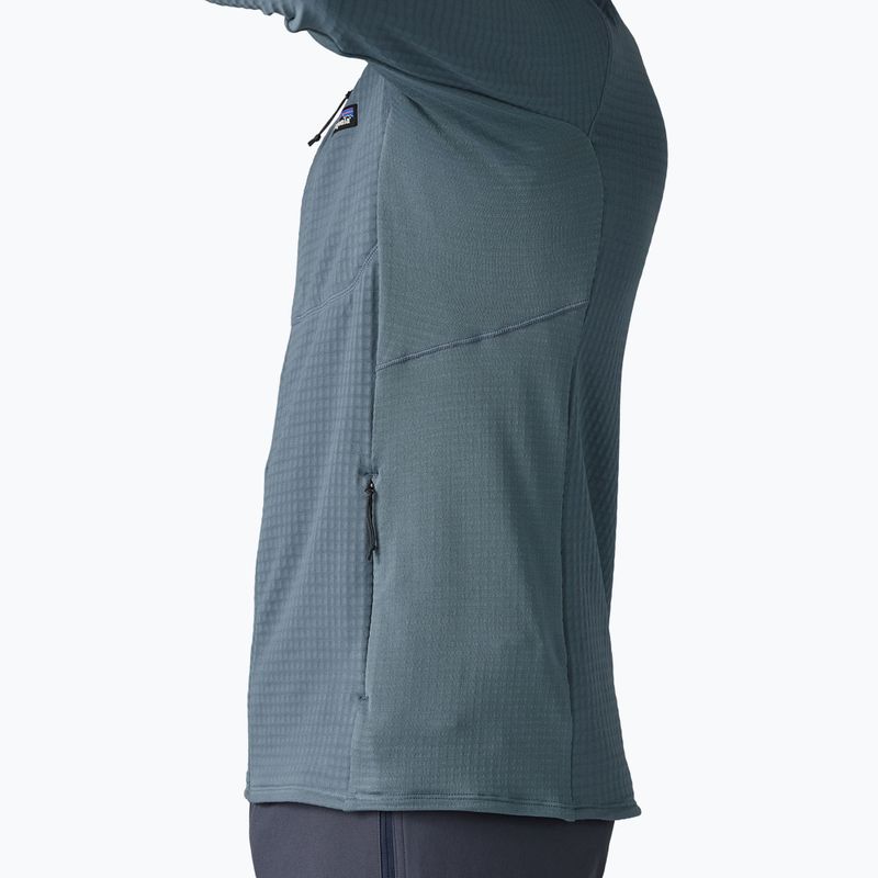 Bluza polarowa męska Patagonia R1 Hybrid utility blue 6