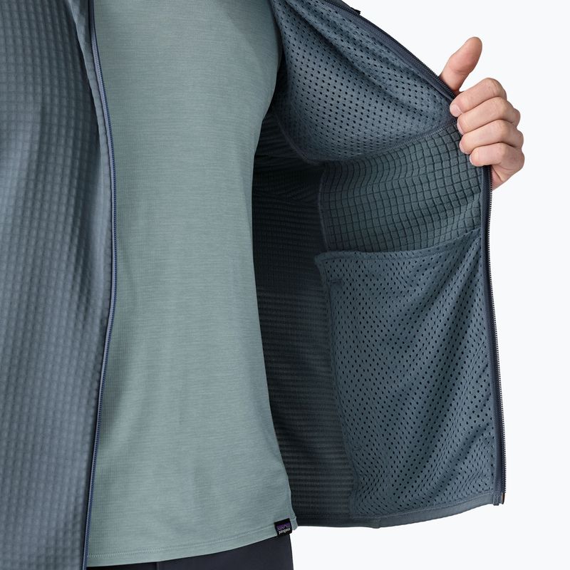 Bluza polarowa męska Patagonia R1 Hybrid utility blue 9