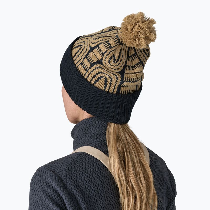 Czapka zimowa Patagonia Powder Town flow: sunken blue 3