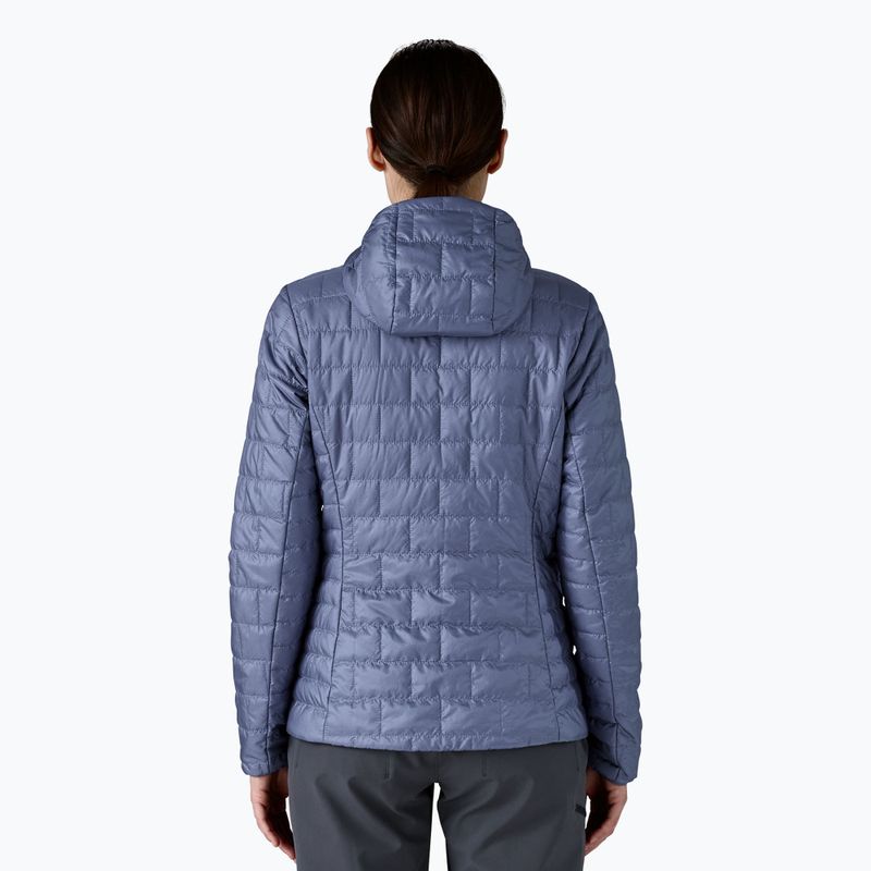 Kurtka ocieplana damska Patagonia Nano Puff Hoody current blue 3
