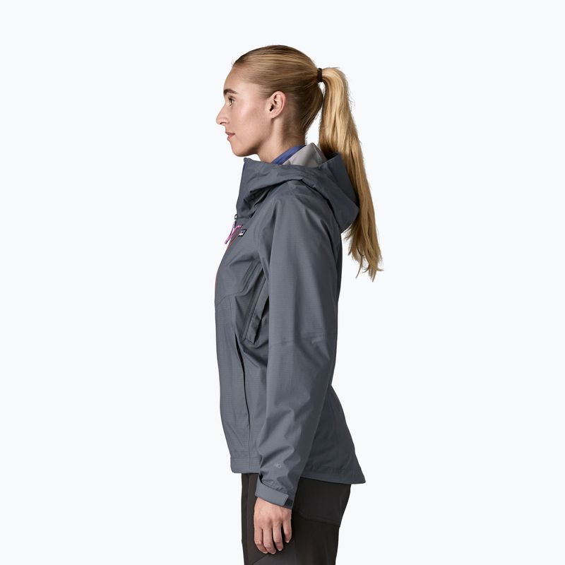 Kurtka przeciwdeszczowa damska Patagonia Granite Crest Rain smolder blue 3