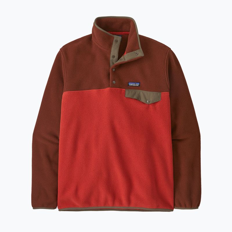Bluza trekkingowa męska Patagonia LW Synch Snap-T P/O amanita red 3