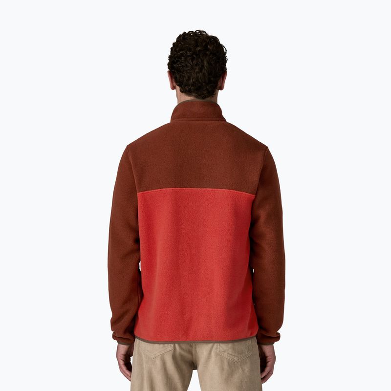 Bluza trekkingowa męska Patagonia LW Synch Snap-T P/O amanita red 2