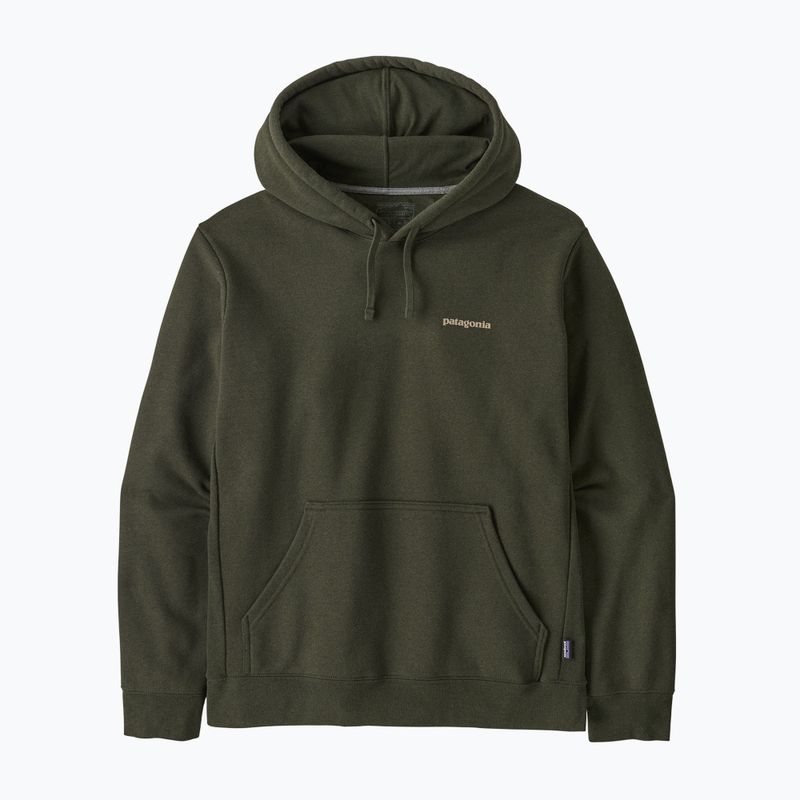 Bluza męska Patagonia Boardshort Logo Uprisal Hoody basin green 3