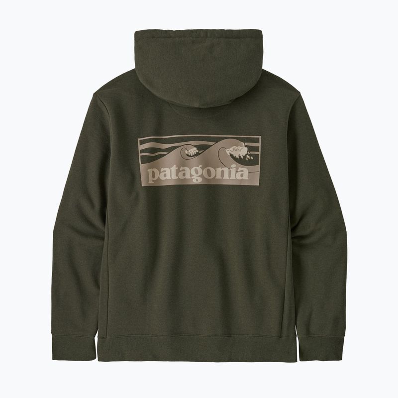 Bluza męska Patagonia Boardshort Logo Uprisal Hoody basin green 4