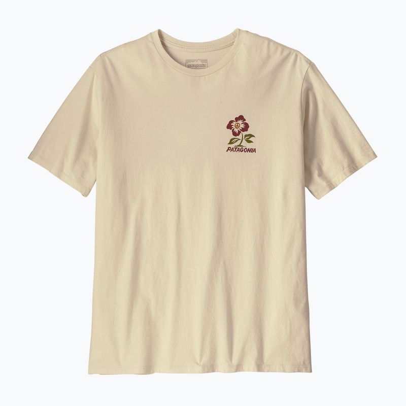 Koszulka męska Patagonia Balance Organic peace seeds/undyed natural 3