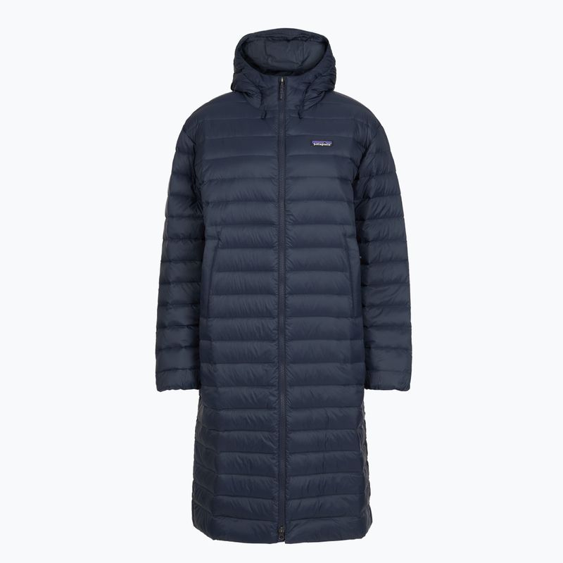Kurtka zimowa damska Patagonia Recycled Down Sweater Parka sunken blue 2