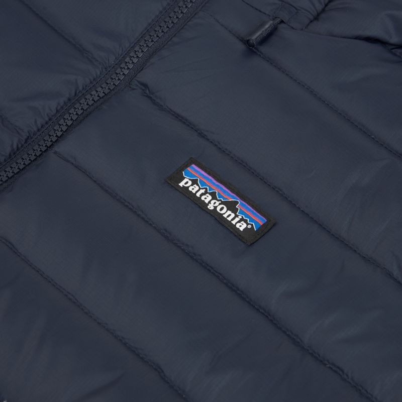 Kurtka zimowa damska Patagonia Recycled Down Sweater Parka sunken blue 4