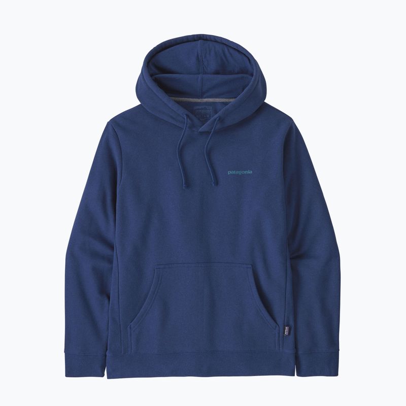 Bluza męska Patagonia Boardshort Logo Uprisal Hoody clement blue 5