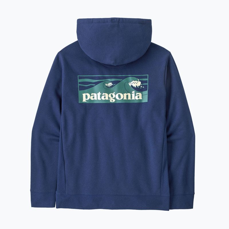 Bluza męska Patagonia Boardshort Logo Uprisal Hoody clement blue 6