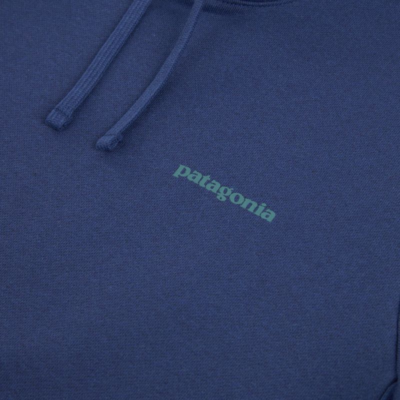 Bluza męska Patagonia Boardshort Logo Uprisal Hoody clement blue 3