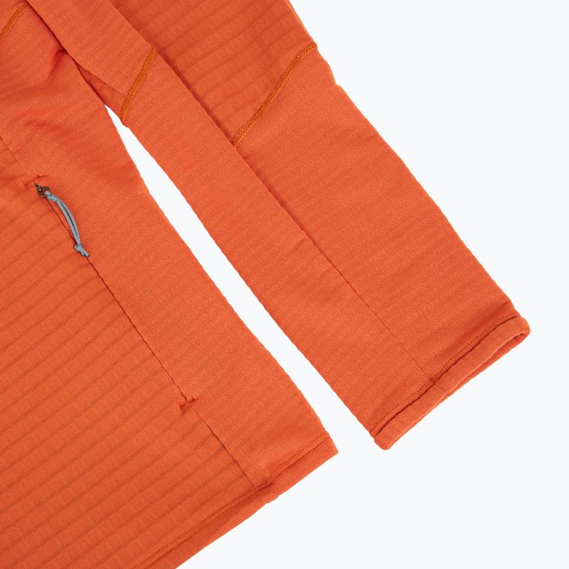 Bluza polarowa męska Patagonia R1 Hybrid coal orange 4