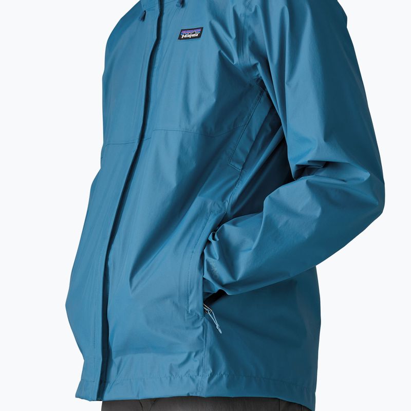 Kurtka przeciwdeszczowa męska Patagonia Torrentshell 3L Rain aquatic blue 6