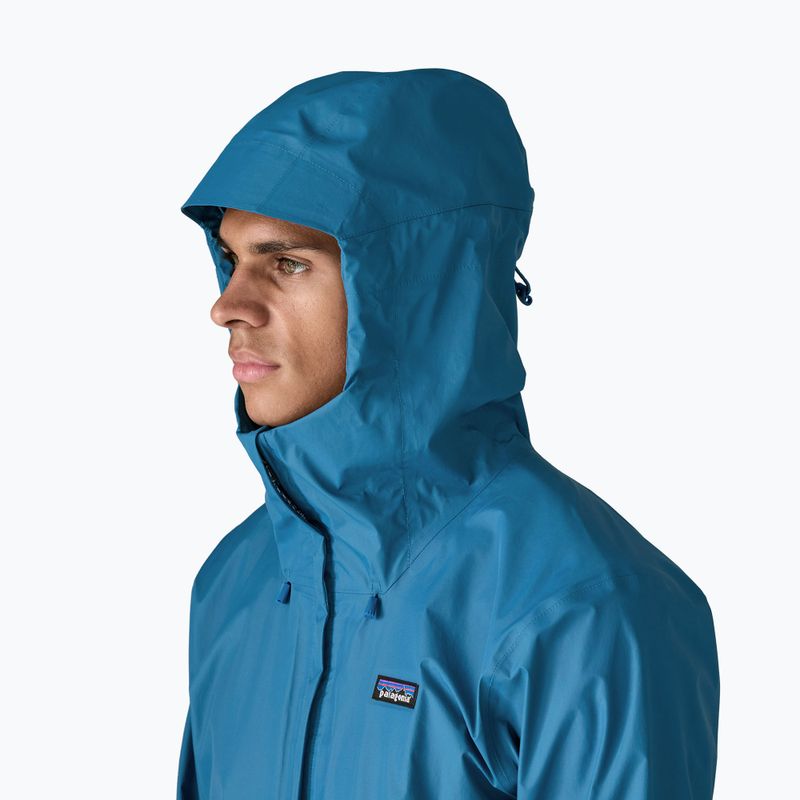 Kurtka przeciwdeszczowa męska Patagonia Torrentshell 3L Rain aquatic blue 7