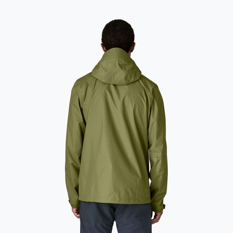 Kurtka przeciwdeszczowa męska Patagonia Torrentshell 3L Rain caper green 3