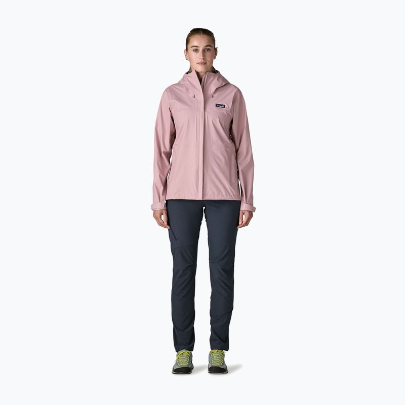 Kurtka przeciwdeszczowa damska Patagonia Torrentshell 3L Rain quiet violet 2