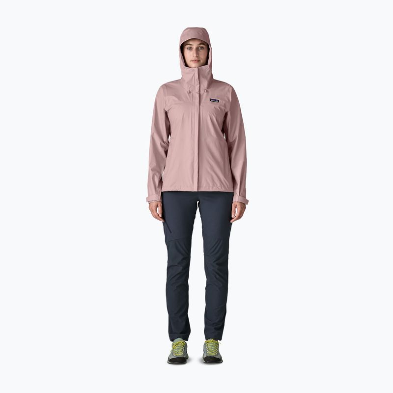 Kurtka przeciwdeszczowa damska Patagonia Torrentshell 3L Rain quiet violet 4