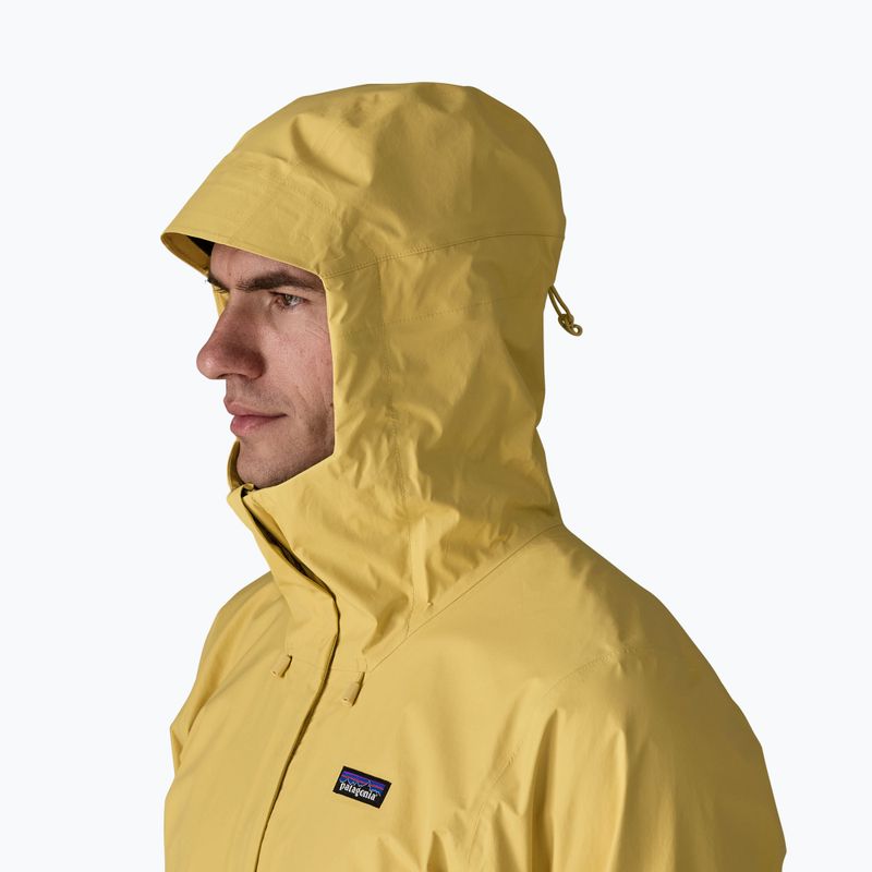 Kurtka przeciwdeszczowa męska Patagonia Torrentshell 3L Rain limestone yellow 5