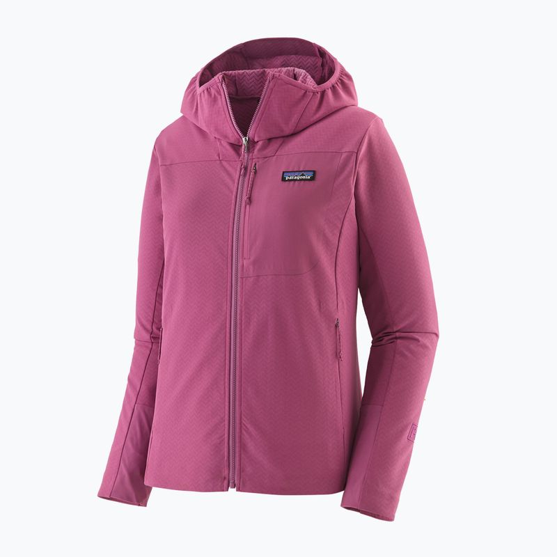 Kurtka softshell damska Patagonia R1 CrossStrata Hoody faded magenta 5