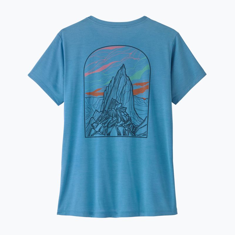 Koszulka damska Patagonia Capilene Cool Daily - Cloud Crag shore blue/light shore blue x-dye 2