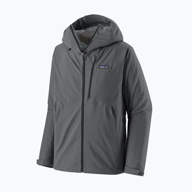 Kurtka przeciwdeszczowa męska Patagonia Granite Crest Rain forge grey w/black 4