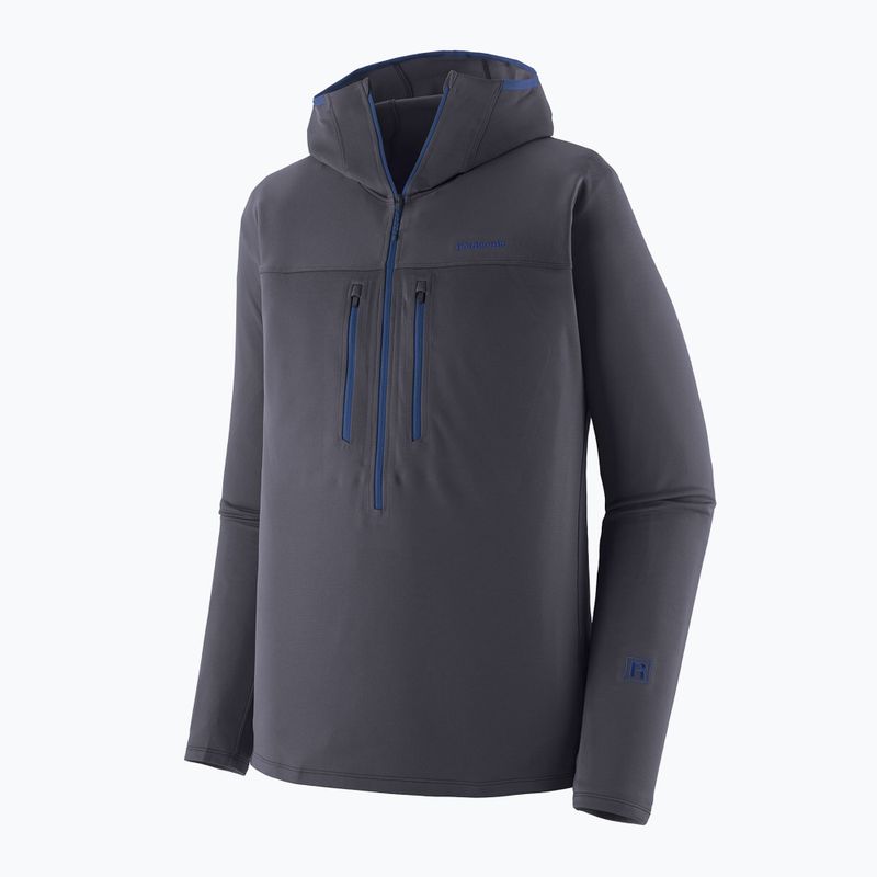 Bluza męska Patagonia R1 Ultralight Hoody smolder blue 13