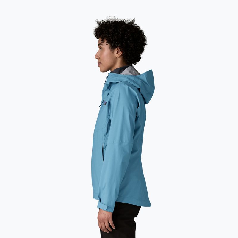 Kurtka przeciwdeszczowa damska Patagonia Granite Crest Rain shore blue 4