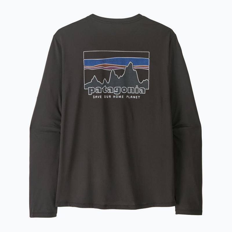 Longsleeve męski Patagonia Capilene Cool Daily - '73 Skyline black 2