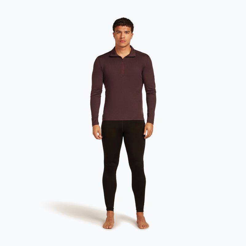 Bluza termoaktywna męska icebreaker 260 Tech LS Half Zip java 2