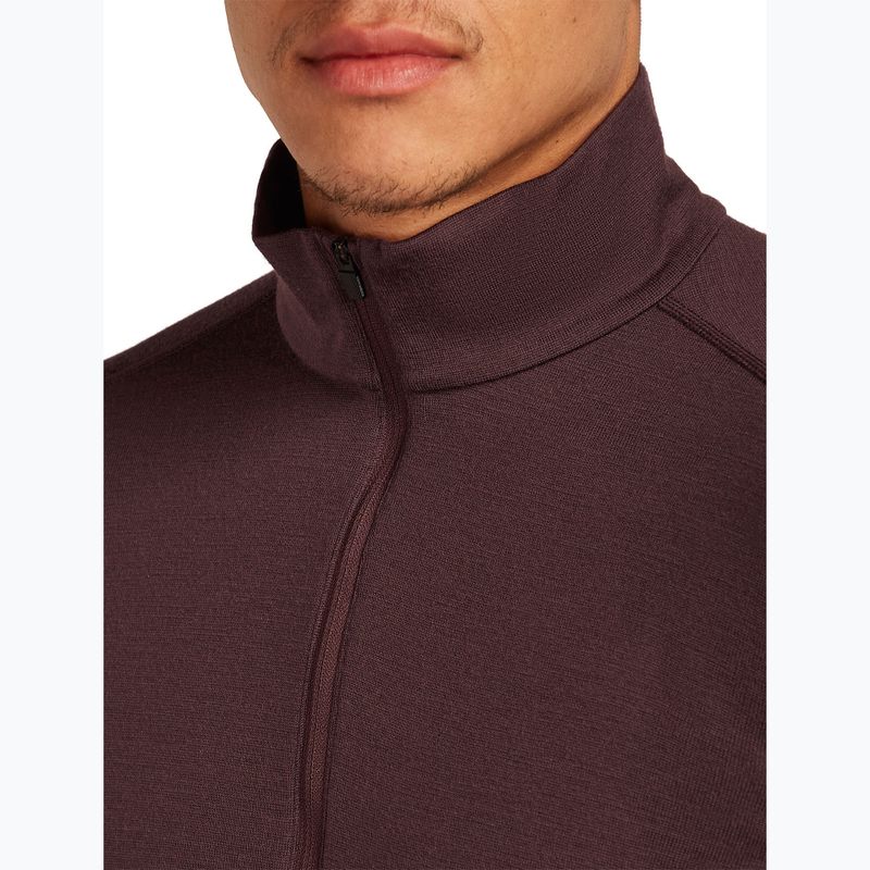 Bluza termoaktywna męska icebreaker 260 Tech LS Half Zip java 5