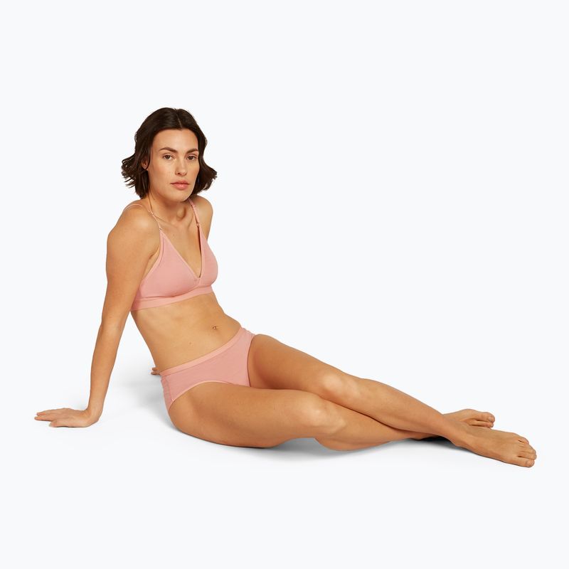 Majtki termoaktywne damskie icebreaker Siren Hipkini blush 7