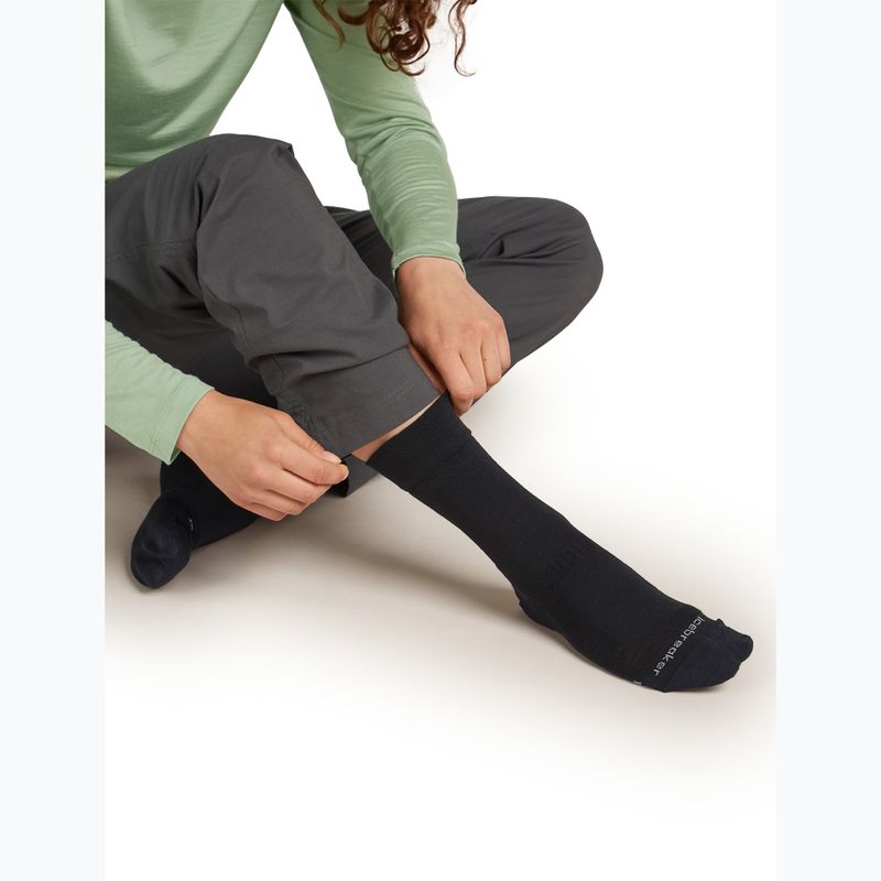 Skarpety damskie icebreaker Merino Hike+ Liner Crew black 4