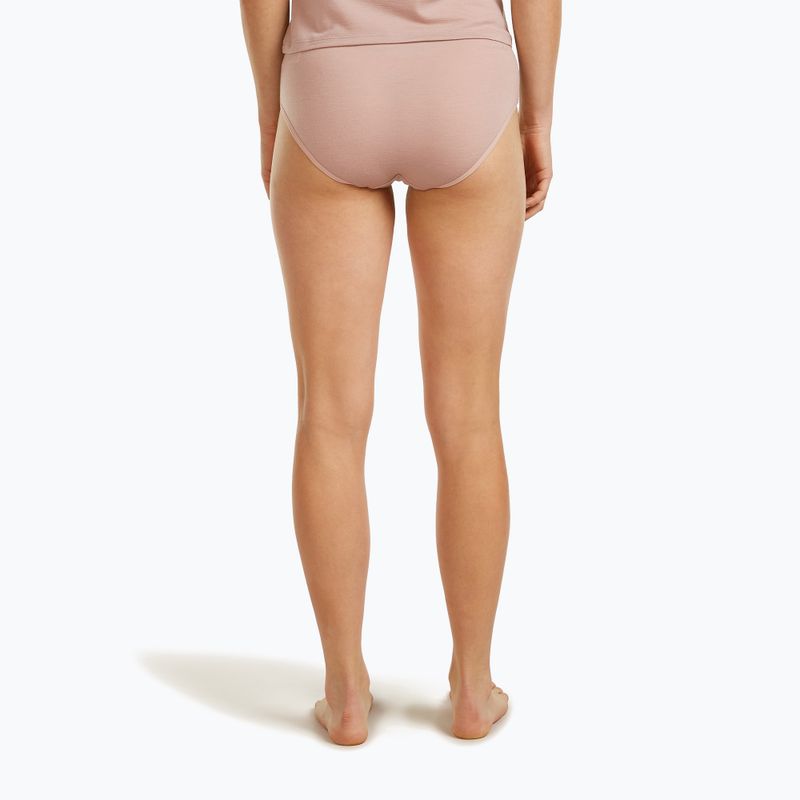 Majtki termoaktywne damskie icebreaker Siren Hipkini pink quartz 3