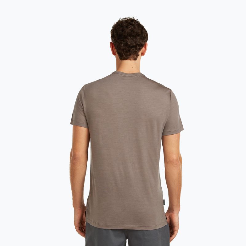 Koszulka trekkingowa męska icebreaker Merino 125 Cool-Lite Sphere III Tee porcini 3