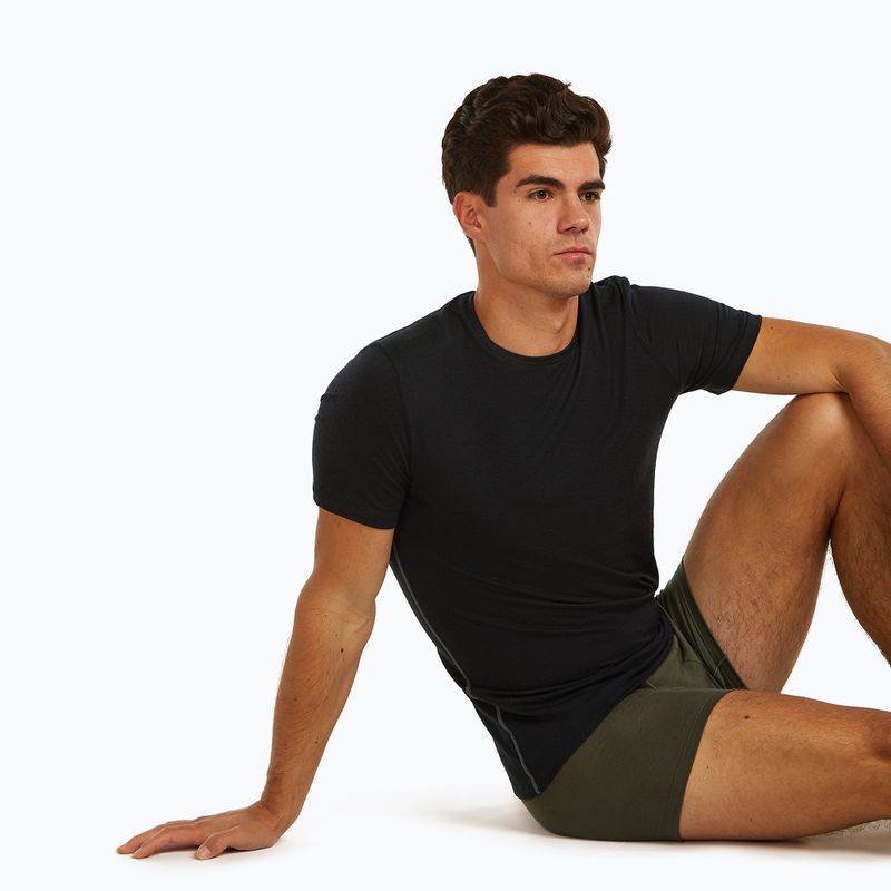 Bokserki termoaktywne męskie icebreaker Merino 125 Cool-Lite Anatomica dark loden 6